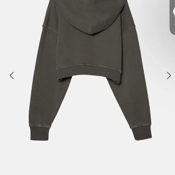 NEW - Elwood BABYDOLL CROP ZIP HOODIE - Picture 5 of 5